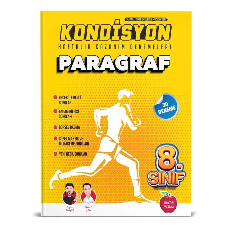 NEWTON 8. SINIF PARAGRAF KONDİSYON 30 HAFTALIK KAZANIM DENEMELERİ