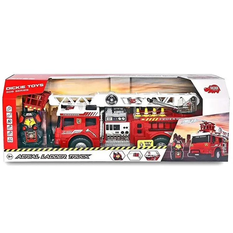 SİMBA 203719022038 DICKIE RC AERIAL LADDER UZAKTAN KUMANDALI MERDİVENLİ İTFAİYE ARACI