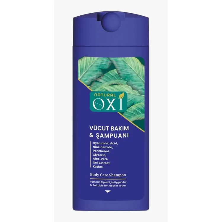 OXİ NATURAL VÜCUT BAKIM ŞAMPUANI (DUŞ JELİ) 300ML.