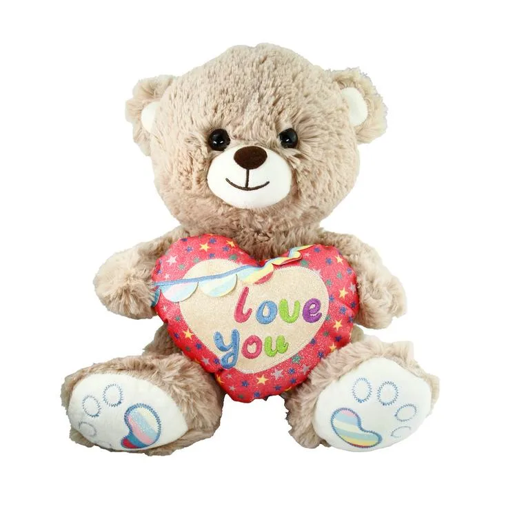 VARDEM JH2324 KALPLİ LOVE YOU PELUŞ AYI 30 CM