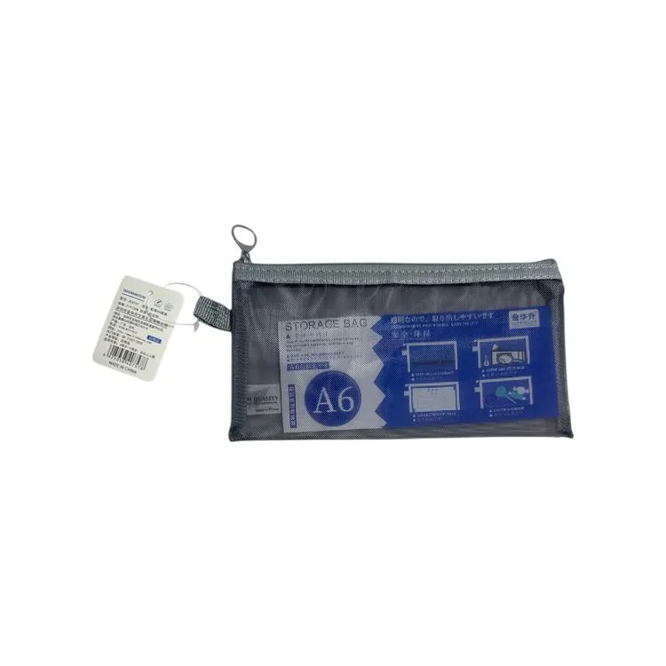 ODAK JD-6101 FERMUARLI FİLELİ A6 DOSYA (MESH DOSYA) - TEKLİ