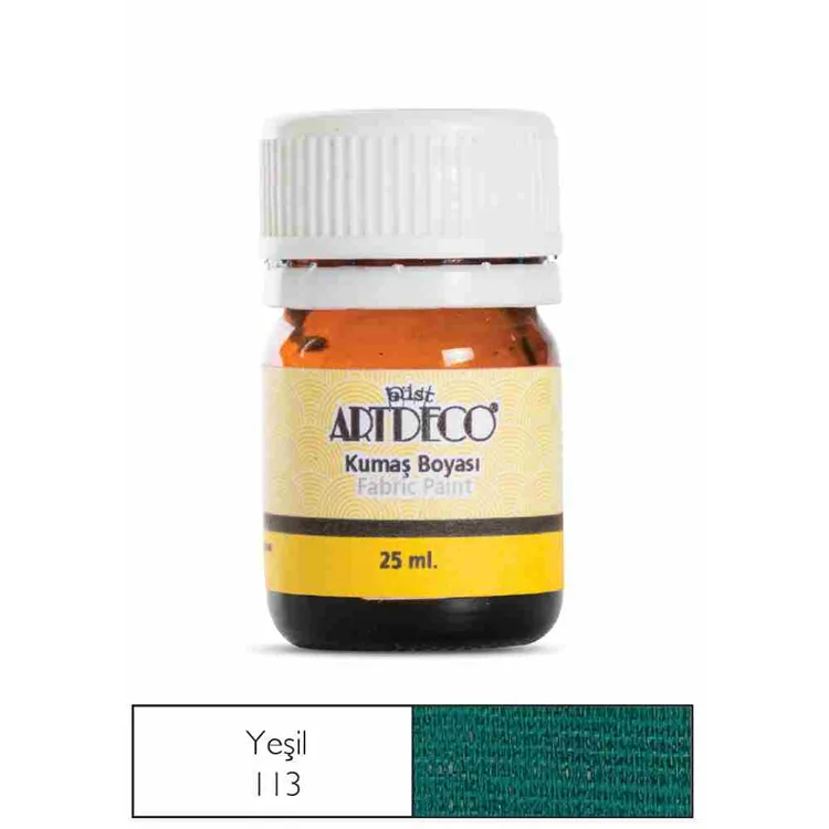ARTDECO KUMAŞ BOYASI 25 ML. GREEN Y-010A-113