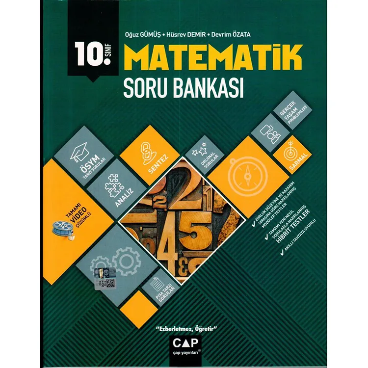 ÇAP YAYINLARI 10. SINIF MATEMATİK ANADOLU SORU BANKASI