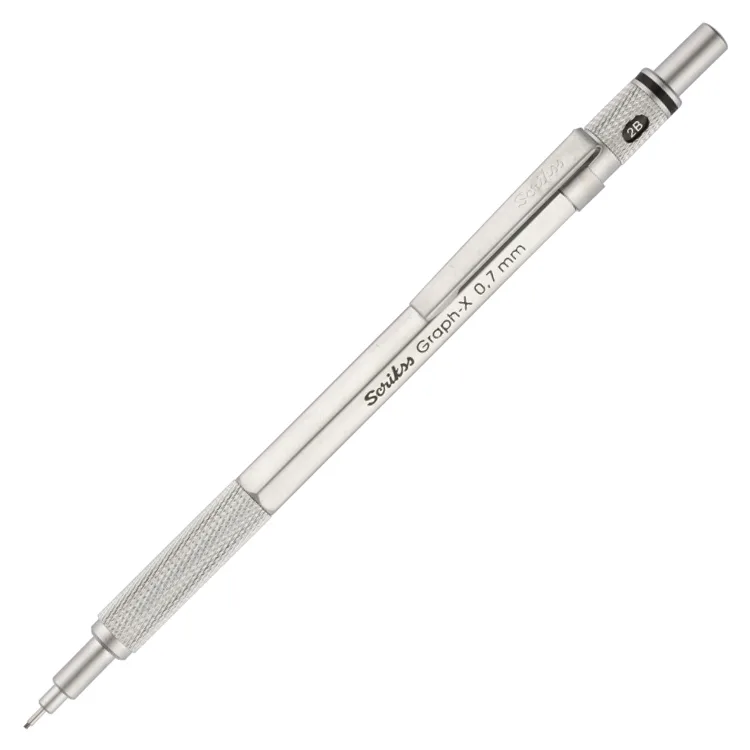 SCRIKSS GRAPH-X METAL 0.7MM VERSATİL KALEM SATEN GRİ