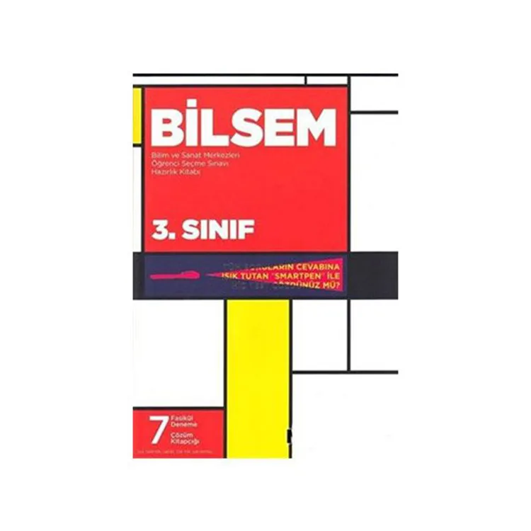 TEAS PRESS 3. SINIF BİLSEM ÇÖZÜMLÜ 7 FASİKÜL DENEME
