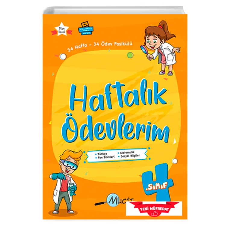 MUCİT 4.SINIF HAFTALIK ÖDEVLERİM