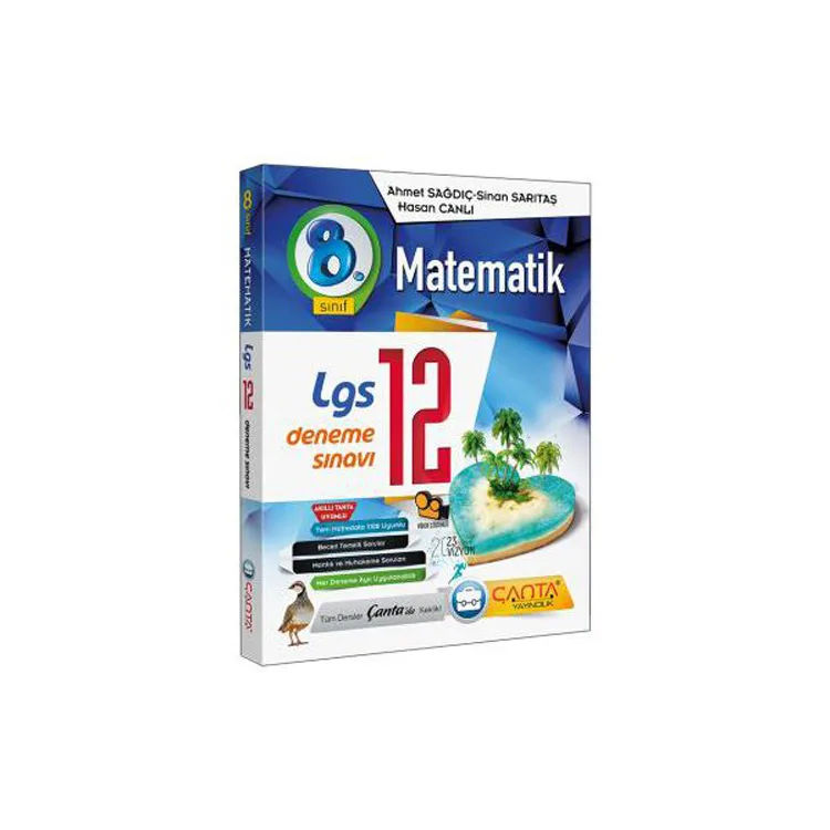 ÇANTA 8. SINIF LGS MATEMATİK 12'Lİ DENEME