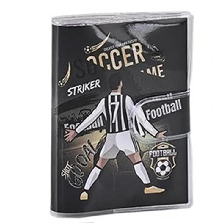 MİKRO NT-108 SPORT BOYS PVC KAPAKLI CIRTLI ÇİZGİLİ NOT DEFTERİ
