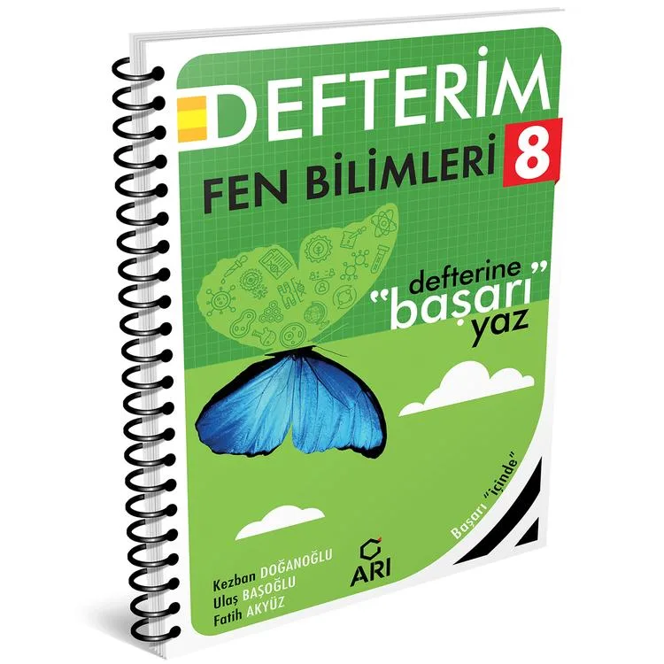 ARI 8. SINIF FEN BİLİMLERİ DEFTERİM