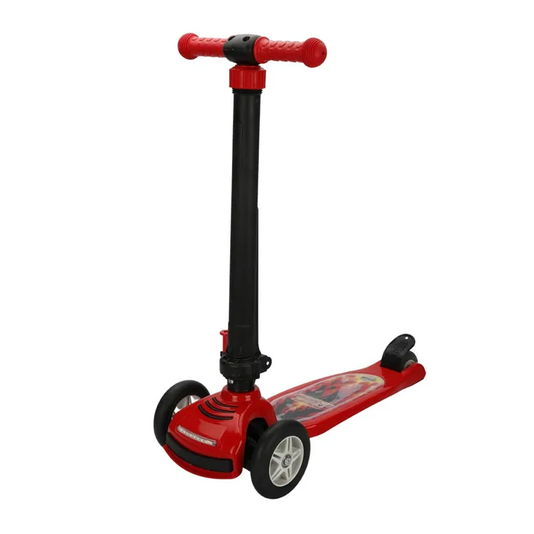 PİLSAN 07-354 POWER ÜÇ TEKERLEKLİ IŞIKLI SCOOTER KIRMIZI