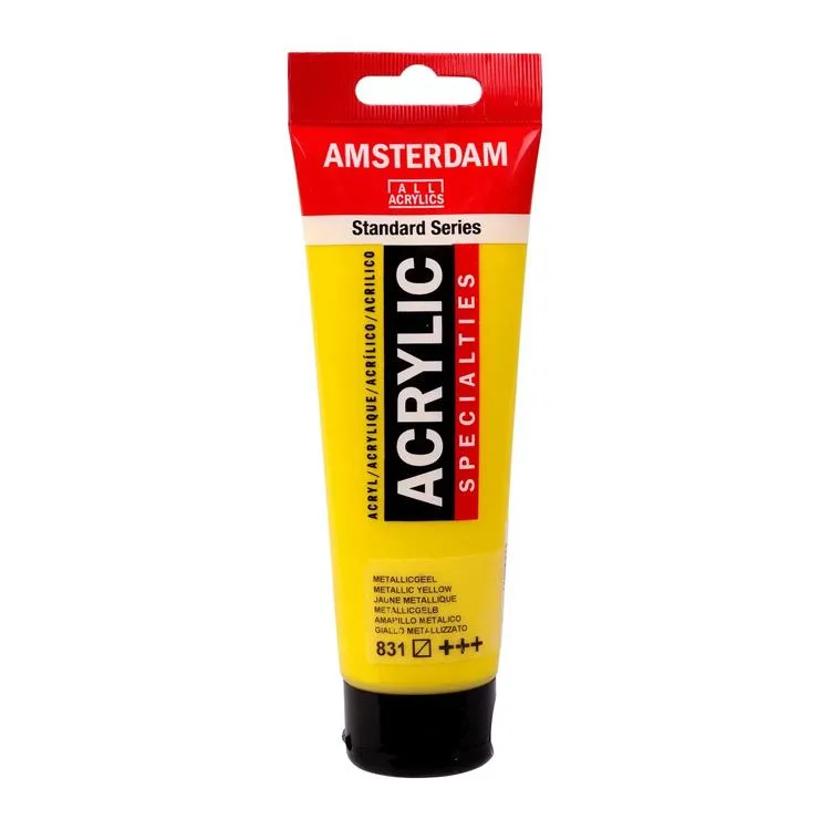 AMSTERDAM RT17098312 AKRİLİK BOYA 120 ML METALLIC YELLOW