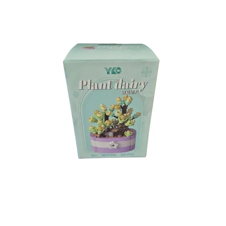 VAGONLIFE PANLOS P1256 SİMÜLASYON ÇİÇEK SERİSİ 263 PARÇA BLOCK OYUNCAK 14+