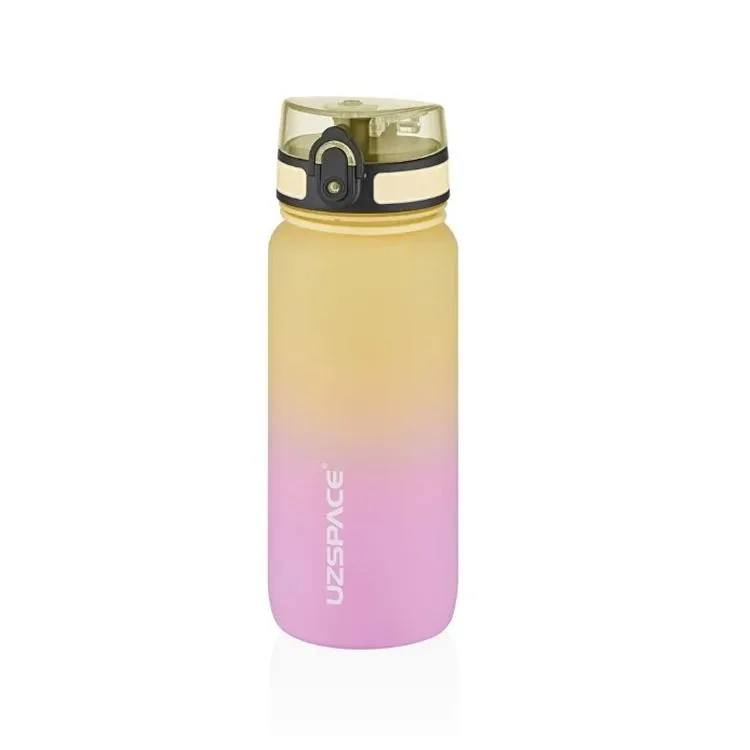 UZSPACE MATARA PİPETSİZ TRITAN SOFT TOUCH RENK GEÇİŞLİ 3037 650 ML YELLOW-VIOLET