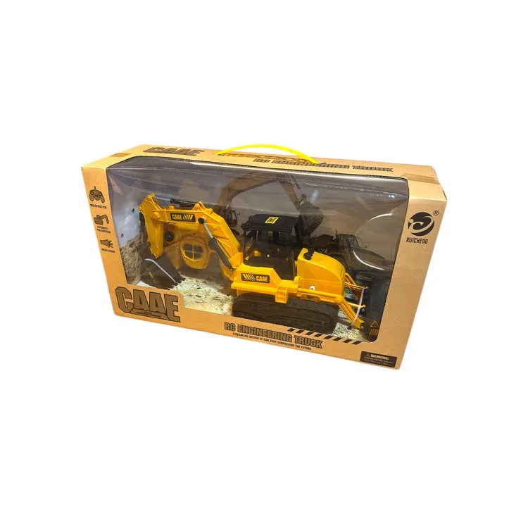 MEGA CAAE ENGINEERİNG TRUCK 9504A UZAKTAN KUMANDALI ŞARJLI IŞIKLI SESLİ İNŞAAT MAKİNALARI(MOTORU) +3