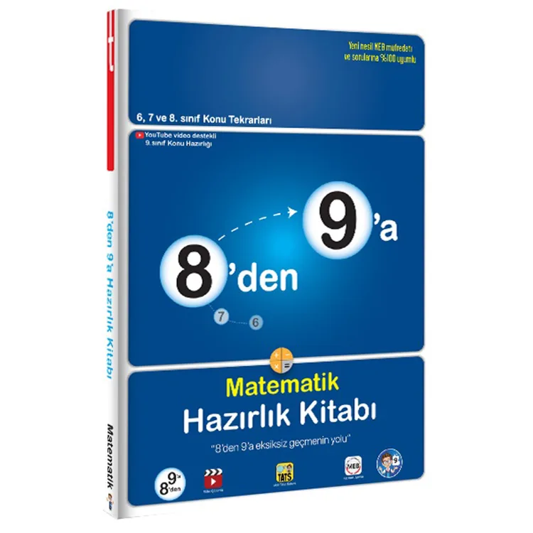 TONGUÇ 8' DEN 9' A MATEMATİK HAZIRLIK KİTABI