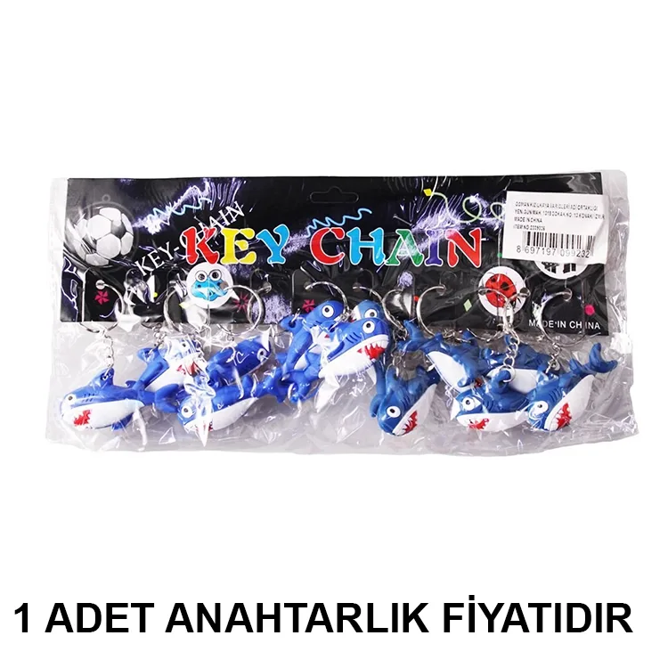 KIZILKAYA KZL-2309036 YUNUS & KÖPEKBALIĞI ANAHTARLIK - TEKLİ