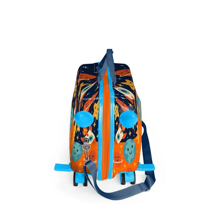 CORAL HIGH 16370 UZAY DESENLİ OTUR-ÇEK ÇOCUK VALİZİ