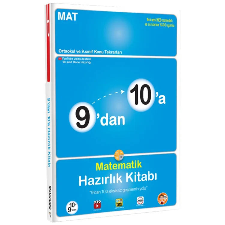 TONGUÇ 9'DAN 10'A MATEMATİK HAZIRLIK KİTABI