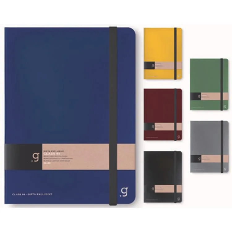 GIPTA CLASS 84 İPLİK DİKİŞLİ FLEXİ KAPAK 9x17 96YP. ÇİZGİSİZ DEFTER