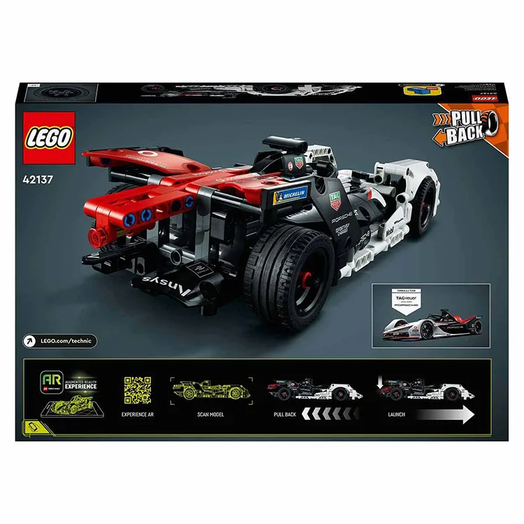 LEGO 42137 TECHNIC FORMULA E PORSCHE 99X ELECTRIC 422 PARÇA 9+