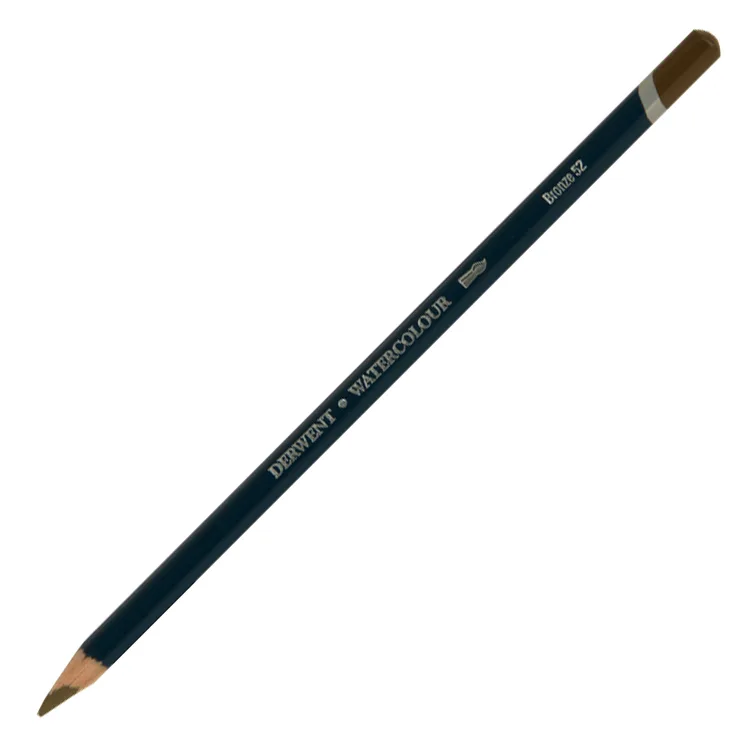 DERWENT NEW WATERCOLOUR PENCIL- SULUBOYA KALEMİ- BRONZE 52