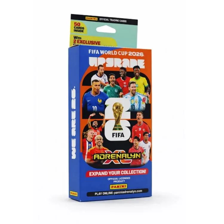 PANİNİ FIFA WORLD CUP 2026 ADRENALYN XL UPGRADE KART PAKETİ - 50 KART
