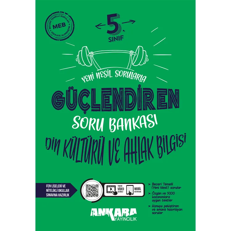 ANKARA 5.SINIF GÜÇLENDİREN DİN KÜLTÜRÜ SORU BANKASI