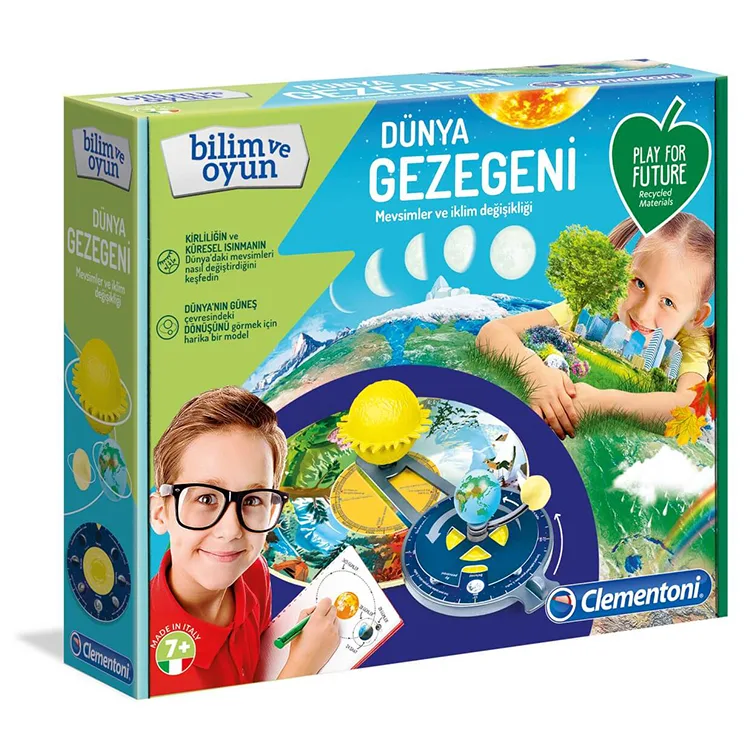 CLEMENTONI 64962 BİLİM VE OYUN DÜNYA GEZEGENİ