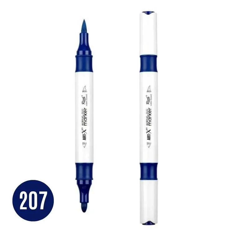 RİCH 17903-207 ART-X ÇİFT TARAFLI DUO AKRİLİK MARKER LACİVERT