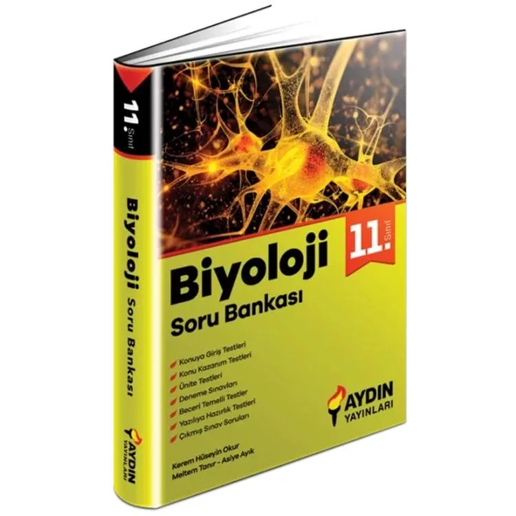 AYDIN 11. SINIF BİYOLOJİ SORU BANKASI