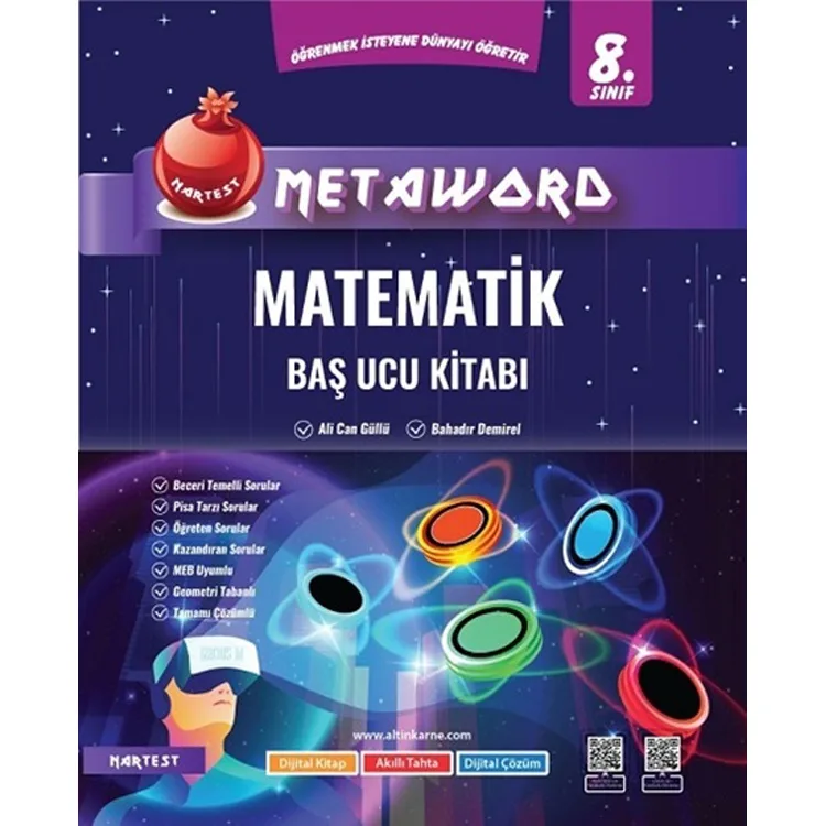 NARTEST 8. SINIF METAWORD MATEMATİK BAŞ UCU KİTABI
