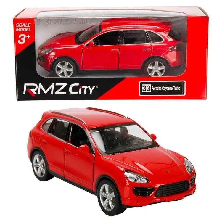 SUNMAN 554014 RMZ CITY 1:32 JEEP SERİSİ PORSCHE CAYENNE TURBO DIE CAST MODEL METAL ARABA KUTULU 3+ -TEKLİ