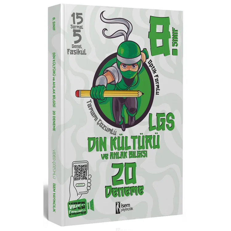 İSEM 8. SINIF DİN KÜLTÜRÜ VE AHLAK BİLGİSİ 20 DENEME
