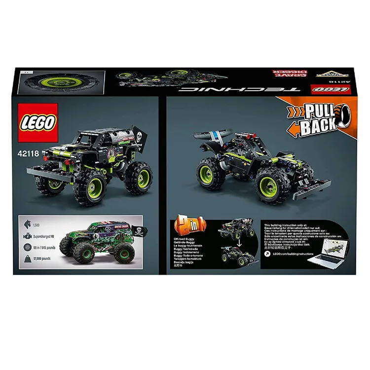 LEGO 42118 TECHNIC MONSTER JAM GRAVE DIGGER 212 PARÇA 7+