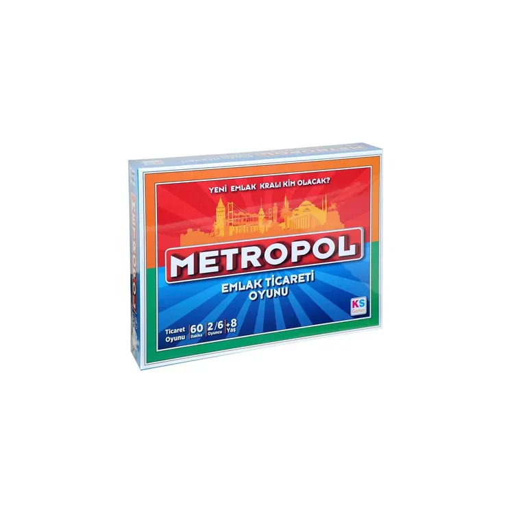 KS GAME T127 METROPOL EMLAK TİCARETİ KUTU OYUNU