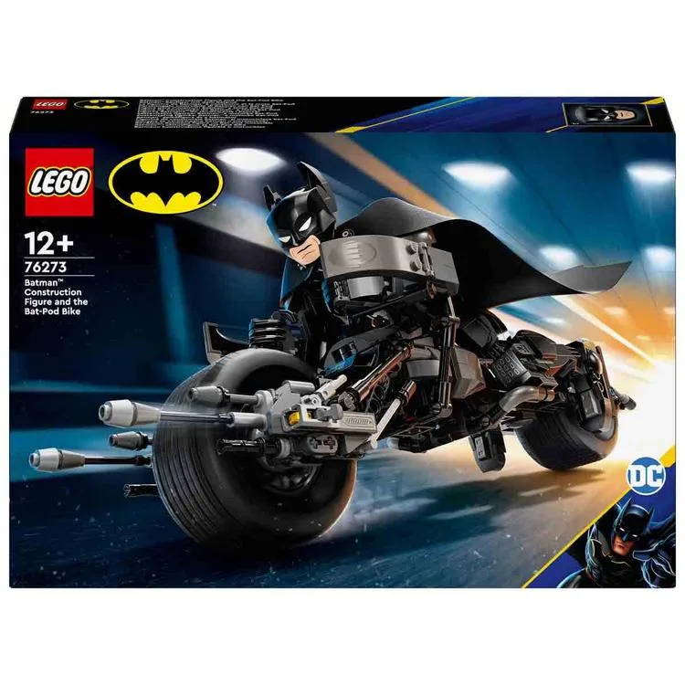 LEGO 76273 MARVEL BATMAN VE BAT-POD MOTORSİKLET 713 PARÇA
