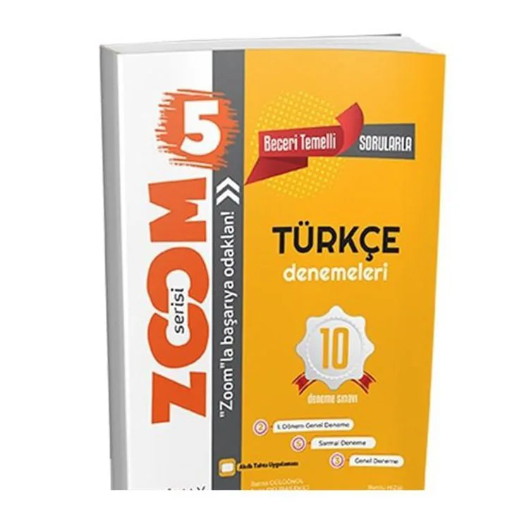 GÜNAY YAYINLARI 5. SINIF ZOOM TÜRKÇE 10'LU DENEME SINAVI
