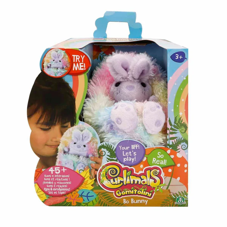 GIOCHI CUR00902- 3723 CURLIMALS GOMITOLINI BO BUNNY - GIDIKLANAN TAVŞAN