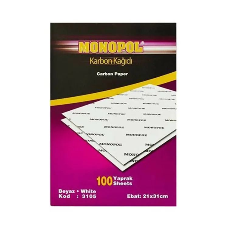 MONOPOL A4 KARBON KAĞIDI BEYAZ