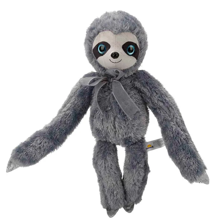 SUNMAN ABX21558 PELUŞ TEMBEL HAYVAN SİMLİ AÇIK KAHVE-GRİ 35 CM