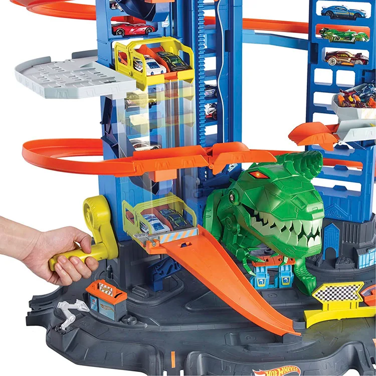 HOT WHEELS GJL14 ROBOTİK T-REX ULTIMATE GARAJ