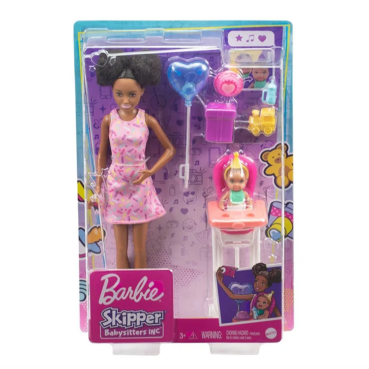 MATTEL FHY97/ GRP41 BARBIE BEBEK BAKICISI BEBEĞİ VE AKSESUARLARI OYUN SETLERİ
