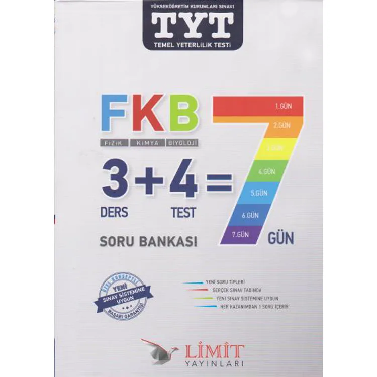 LİMİT TYT FİZİK KİMYA BİYOLOJİ SORU BANKASI