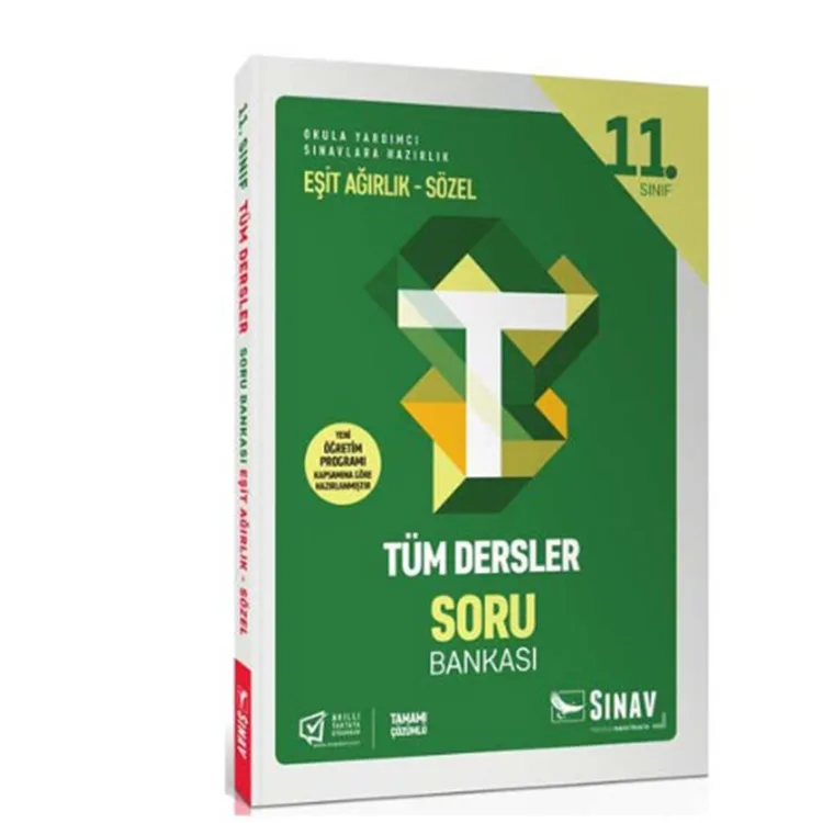 SINAV 11. SINIF TÜM DERSLER EŞİT AĞIRLIK- SÖZEL SORU BANKASI