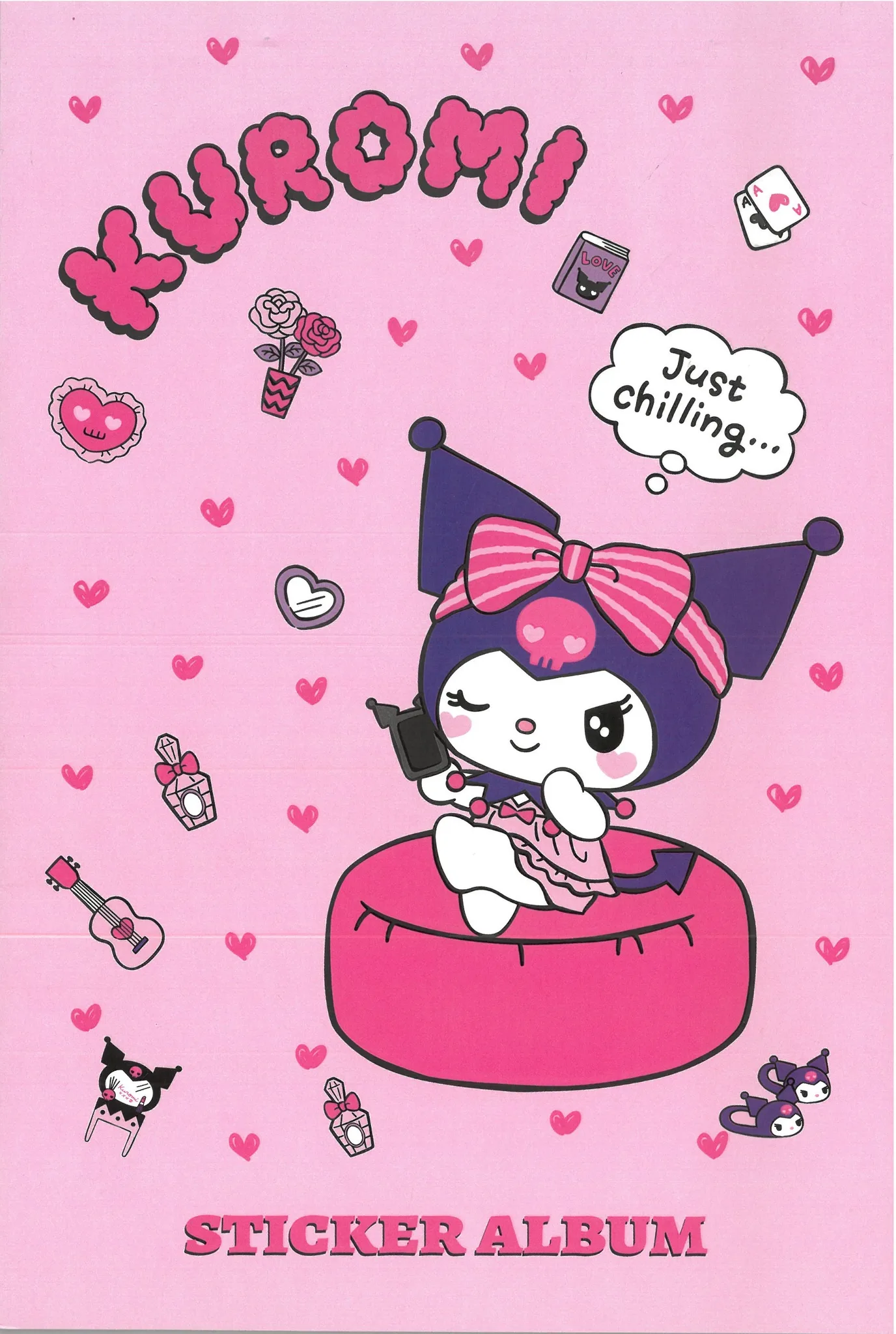 HELLO KITTY & KUROMI FRIENDS STICKER ALBÜMÜ - 15631