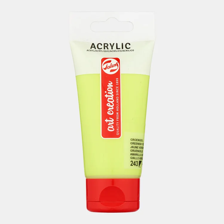 TALENS ART CREATION 75 ML AKRİLİK BOYA 243 GREENISH YELLOW RT3511243M