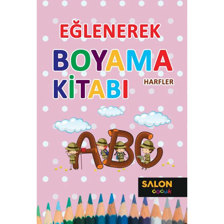 EĞLENEREK BOYAMA KİTABI HARFLER