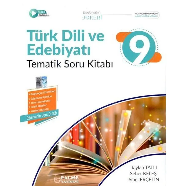 PALME 9. SINIF JOKER TÜRK DİLİ VE EDEBİYATI TEMATİK SORU BANKASI