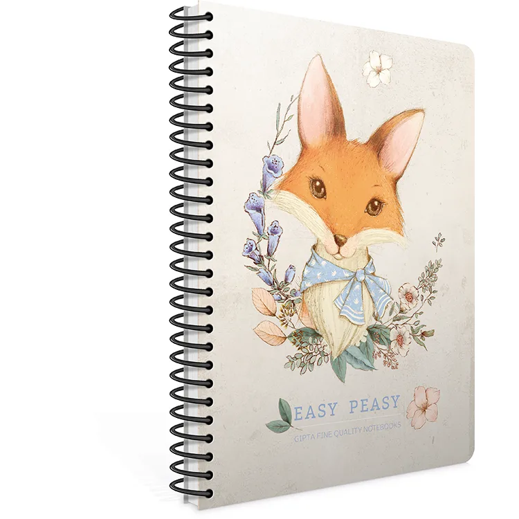 GIPTA EASY NOTES SPİRALLİ KARTON KAPAK DEFTER A4 100YP. KARELİ