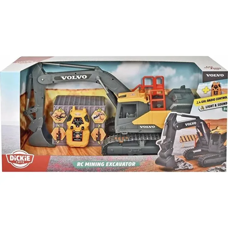 DICKIE TOYS 203729018 RC VOLVO MINING EXCAVATOR